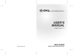 USER'S MANUAL