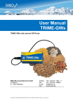 User Manual TRIME-GWs