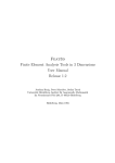 Feat3d Finite Element Analysis Tools in 3 Dimensions User Manual