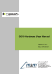 G610 Hardware User Manual