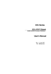 User's Manual G31 Series