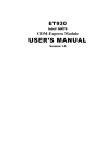 USER'S MANUAL - Ibase.com.tw