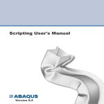ABAQUS Scripting User's Manual