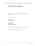 M6713 User's Manual