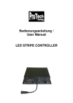 Bedienungsanleitung / User Manual LED