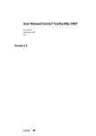 User Manual TenneT Testfacility 2007