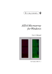 AIDA Microarray for Windows User's Manual