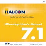 HDevelop User's Manual