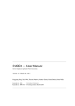 CUBE-wx — User Manual - Forschungszentrum Jülich