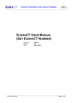 EUDRACT USER MANUAL - Get EudraCT Number