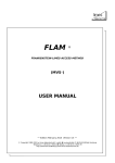 User Manual FLAM V4.2 (MVS)