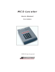 MCS-Locator User Manual