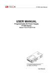 USER MANUAL - StanTronic Instruments