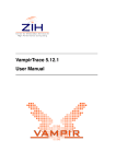 VampirTrace 5.12.1 User Manual