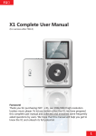 X1 Complete User Manual
