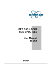 BPS COF.L.BEC1 CDE BIPOL IEEE User Manual B-EC1