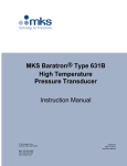 631B High Temperature Pressure Transducer