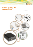 GT864 Quad / PY User Manual