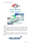 User Manual: Type System - Software and Systems Engineering