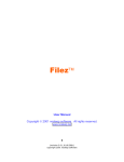 Filez User Manual