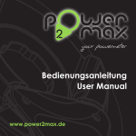 Bedienungsanleitung User Manual