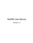 myDMX User Manual.cdr