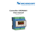Controller URDR0001 User manual
