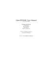OpenTSTOOL User Manual - Third Institute of Physics