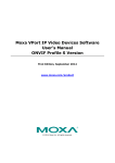 Moxa VPort IP Video Devices Software User's Manual ONVIF Profile