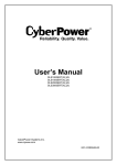 User's Manual - CyberPower Systems GmbH