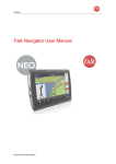 Falk Navigator User Manual - Falk