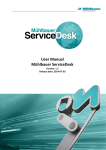 Customer User Manual Mühlbauer ServiceDesk