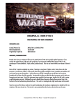 CINESAMPLES, LLC - DRUMS OF WAR 2 USER MANUAL AND