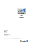 GesySense LogIt User Manual