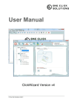 User manual ClickWizard v4