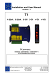 Installation and User Manual