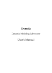 Dymola User's Manual - Department of Computer Science