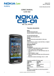 Nokia C6-01 RM-601/718 Service Manual Level 1&2 - Nokia-X