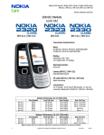 Nokia 2320classic 2323 classic 2330classic Service Manual L1&2