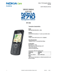Nokia 2710 navigation RM-586 Service Manual