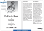 Winch Service Manual - Kansas City Sailing