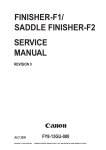 FINISHER-F1/ SADDLE FINISHER