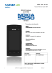 Nokia 5250 L1L2 Service Manual