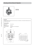 Mounting and Service Manual for Regulators DRP.88
