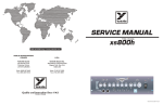 SERVICE MANUAL xs800h