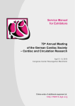 Service Manual for Exhibitors 79th Annual Meeting of the
