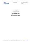 UC1394a-1 DSP Master BSP User's Guide