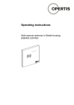 Operating instructions - OPERTIS Produktkatalog