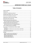 SERDESUB-16USB User's Guide Table of