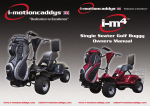 Single Seater Golf Buggy Owners Manual - KB-Golf